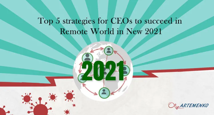 What CEOs can do to succeed in the 2021 remote world