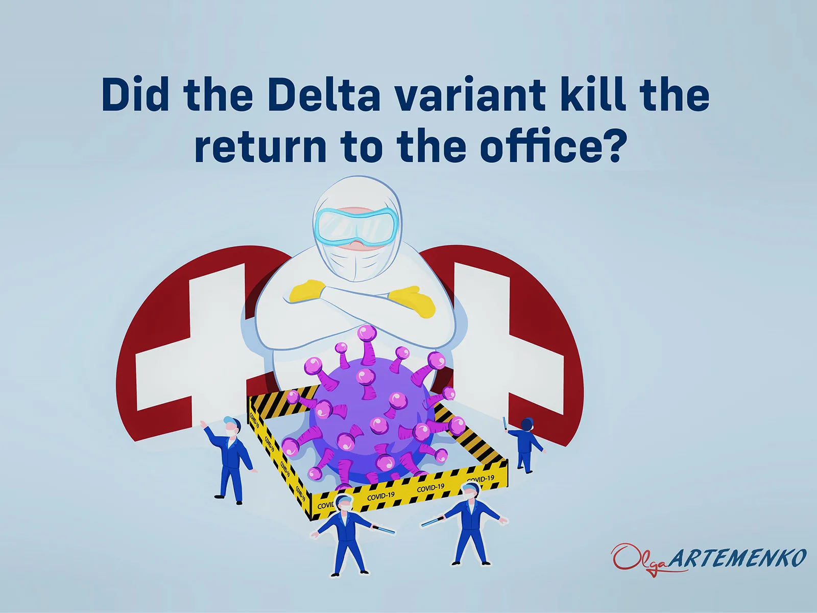 Did the pandemic defeat the return to the office permanently?